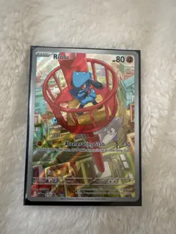 Riolu - 010 (Pokemon Center Exclusive) 010 Me: Mega Evolution Promo Holo - Image 1