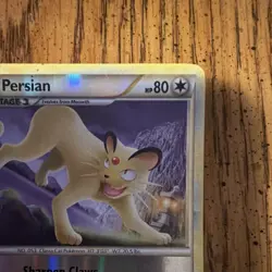 Pokemon Persian TCG HeartGold & SoulSilver 27/123 Reverse Holo Rare 2010 80 HP - Image 2