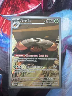 Pokemon Crustle 186/182 Sv10: Destined Rivals - Image 1