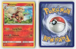 Arcanine 22/149 Holo Holo Rare SM Base Set Pokemon Reverse Holo Near Mint - Image 3
