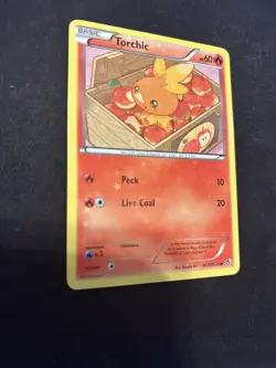Torchic RC5/RC25 Reverse Holo Legendary Treasures Pokemon TCG 2013 - Image 1