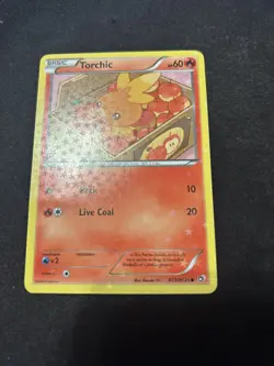 Torchic RC5/RC25 Reverse Holo Legendary Treasures Pokemon TCG 2013 - Image 4