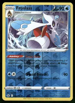 Froslass 036/198 Holo Rare Chilling Reign Pokemon Reverse Holo Near Mint - Image 1