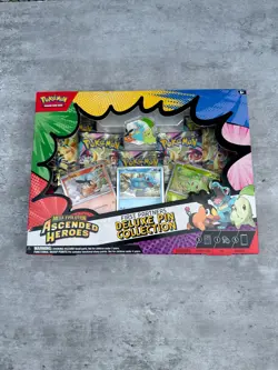 Pokemon TCG Mega Evolution-Ascended Heroes First Partners Deluxe Pin Collection - Image 1