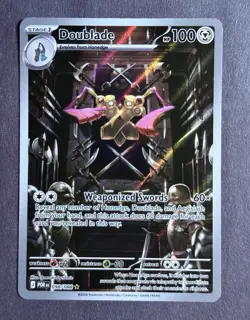 Pokemon Doublade 098/088 Paradox Rift Illustration Rare Holo 100 HP POR 2026 - Image 1