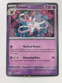 Sylveon 172 Cosmos Holo Promo - SV: Scarlet & Violet Promos - Pokemon TCG - NM - Image 1