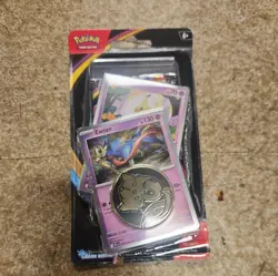 Pokemon Chaos Rising Single Pack Blister Lot Zacian and Mimikyu Sealed Pack - Image 1