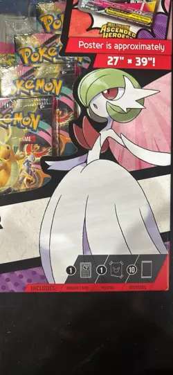 Pokemon TCG 2016 Mega Evolution Ascended Heroes Mega Gardevoir Promo Poster - Image 2