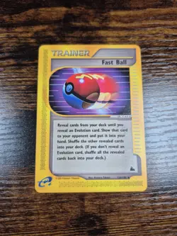 Pokemon 2003 Fast Ball 124/144 Skyridge NM - Image 1