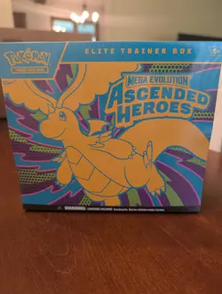 Pokemon TCG Mega Evolution Ascended Heroes Elite Trainer Box English 2024 - Image 1