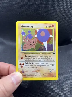 Pokemon TCG. HOLO Hitmontop. Neo Discovery. NM Condition - Image 3