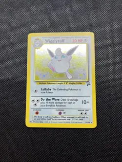 Pokemon TCG. HOLO Wigglytuff. Base Set 2. NM Condition - Image 1