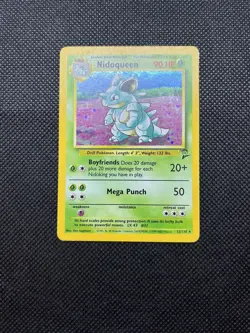 Pokemon TCG. HOLO Nidoqueen. Base Set 2. LP Condition - Image 1
