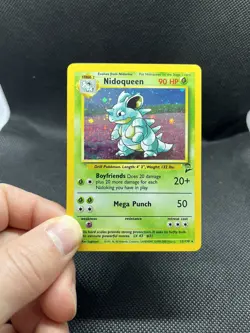Pokemon TCG. HOLO Nidoqueen. Base Set 2. LP Condition - Image 3