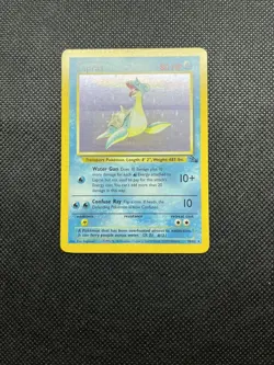 Pokemon TCG. HOLO Lapras. Fossil. NM Condition - Image 1