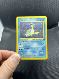 Pokemon TCG. HOLO Lapras. Fossil. NM Condition - Image 3