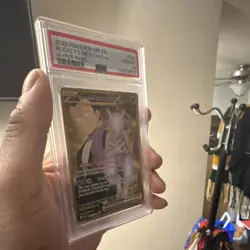 Pokemon TCG PSA 10 Rocket's Mewtwo ex #240 SV10 Hyper Rare Holo EN 280 HP - Image 2