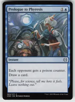 Prologue to Phyresis 65 Common Phyrexia: All Will Be One Magic: The Gathering NM - Image 1