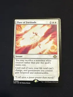 Flare of Fortitude NM/M MH3 Magic the Gathering MTG Modern Horizons 3 - Image 1