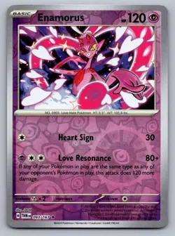 Pokemon TCG SV06: Twilight Masquerade Enamorus 093/167 Reverse Holo - Image 1