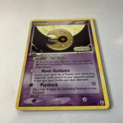 Lunatone 20/92 Legend Maker Reverse Holo Rare Pokemon TCG Nintendo stamped LP - Image 2
