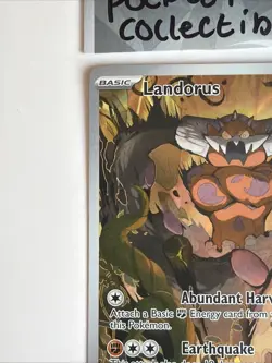 Pokemon Landorus Black Bolt 131/086 Illustration Rare TCG Card - Image 2