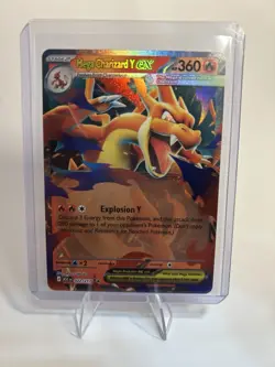 Mega Charizard Y ex 022/217 Rare Pokemon Ascended Heroes - Image 1