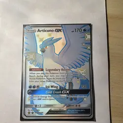 Pokemon TCG Articuno GX SV54/SV94 Hidden Fates Shiny Holo Rare Holo Eng 170 - Image 1