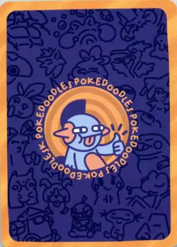 Pokedoodles Gag Teams - Peechy (Pichu) 38/90 - Set 2 Pokemon Fan Art - Image 2