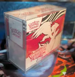 SEALED Pokemon TCG- Scarlet & Violet White Flare ETB w/ plastic case - Image 2