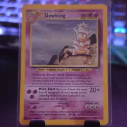 Pokemon TCG Slowking 14/111 Neo Genesis Holo Rare English Unlimited Edition - Image 1