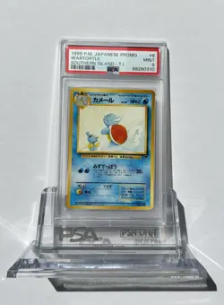 1999 Pokemon Japanese Promo #8 Wartortle Southern Island-T.I. PSA 9 - Image 1