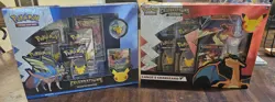 Pokemon Celebrations Collection 1x Lance's Charizard V 1x Deluxe Pin Lot - Image 1