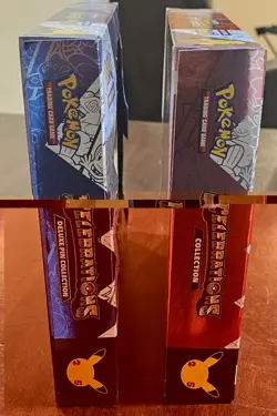Pokemon Celebrations Collection 1x Lance's Charizard V 1x Deluxe Pin Lot - Image 3