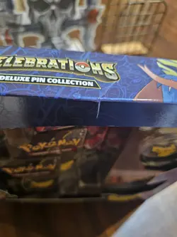 Pokemon Celebrations Collection 1x Lance's Charizard V 1x Deluxe Pin Lot - Image 5