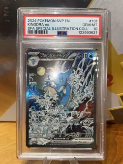 Kingdra ex #131 - PSA 10 Gem Mint Pokemon Shrouded Fable Special Illustration - Image 1