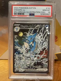 Kingdra ex #131 - PSA 10 Gem Mint Pokemon Shrouded Fable Special Illustration - Image 2