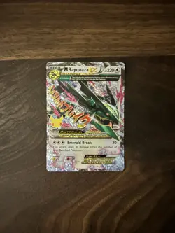 Pokemon M Rayquaza EX 76/108 Celebrations Classic Collection Holo English - Image 2