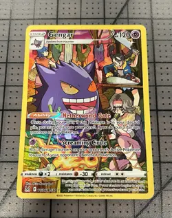 Pokemon Gengar TG06/TG30 Lost Origin Ultra Rare Holo Trainer Gallery NM - Image 1