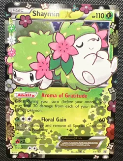 Pokemon TCG Shaymin EX XY148 Promo Holo 2016 - Image 1