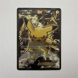 Pikachu EX XY124 XY Promo Holo Portuguese 2016 Megumi Mizutani No Returns - Image 1
