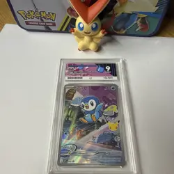Pokemon First Partner Illustration Series 1 MEP 042 Piplup Ace 9 F**k Ace - Image 1