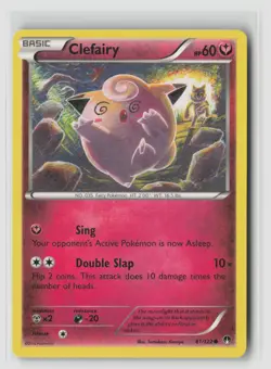 Clefairy #81/122 Xy - Breakpoint Common Pokemon TCG NM - Image 1