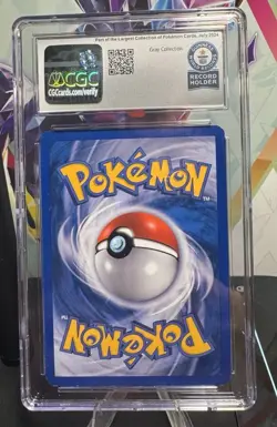 Pokemon TCG Chatot (2007) Guinness World Record 1/1 Slab - Image 2