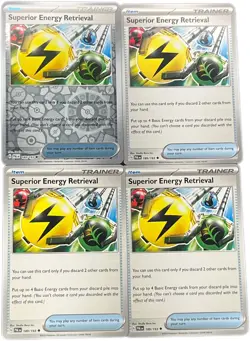 Superior Energy Retrieval 189/193 Paldea Evolved Trainer Playset Pokemon TCG NM - Image 1