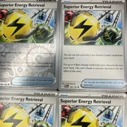 Superior Energy Retrieval 189/193 Paldea Evolved Trainer Playset Pokemon TCG NM - Image 3