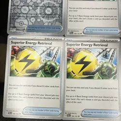 Superior Energy Retrieval 189/193 Paldea Evolved Trainer Playset Pokemon TCG NM - Image 4