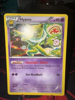 The Pokemon Company Hypno Breakpoint 51/122 Regular Rare Stage 1 HP90 EN - Image 2