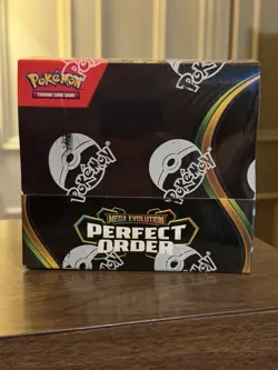 Pokemon TCG Mega Evolution Perfect Order Booster Box Sealed New 36 Packs - Image 1