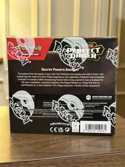 Pokemon TCG Mega Evolution Perfect Order Booster Box Sealed New 36 Packs - Image 3